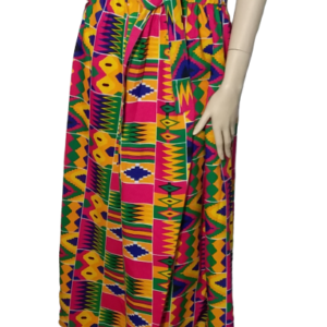Kente Roze Dash Rok - L100 Taille 84-105cm