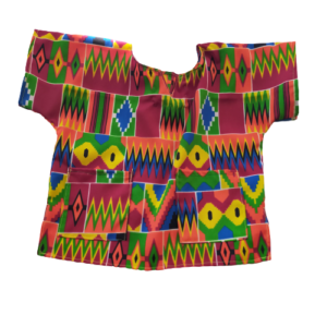 Kente Top Kinderen - Afrikaanse Mode