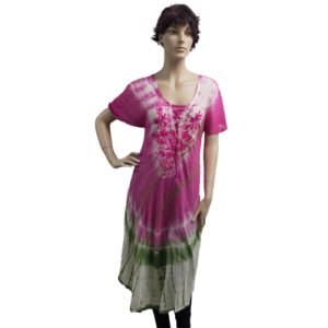 Zomer Jurk Roze- Strand Jurkje