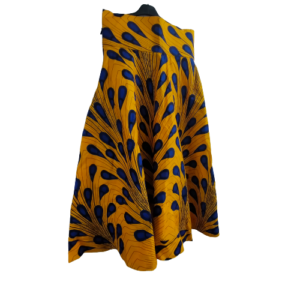 Maxi Lange Rok Geel picok