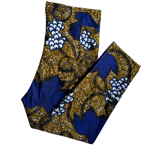 Afrikaanse Mannen Broek Blauw Maat M