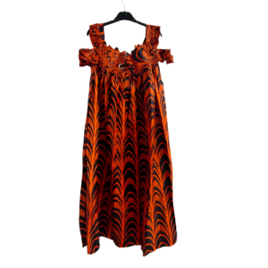 Jurk Orange Zwart Gaat