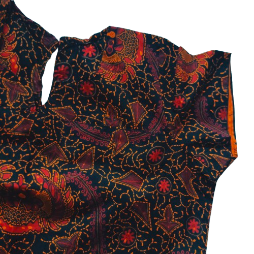 Rechte Jurk Bruin - Tijdloze Afrikaanse Maxi Jurk voor Dames - Afbeelding 3