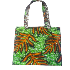 Groene Tote Bag Bladeren - 50 x 40 cm